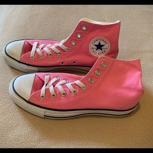 Pink Converse High Tops